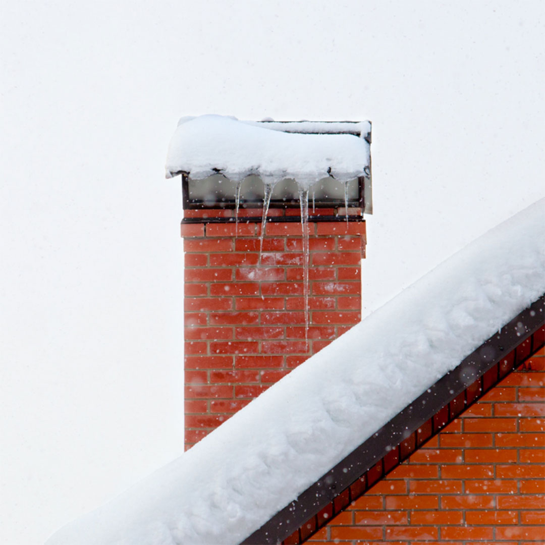 Spotting Ice on Your Chimney Cap? - Pittsburg PA - Advance Chimney image