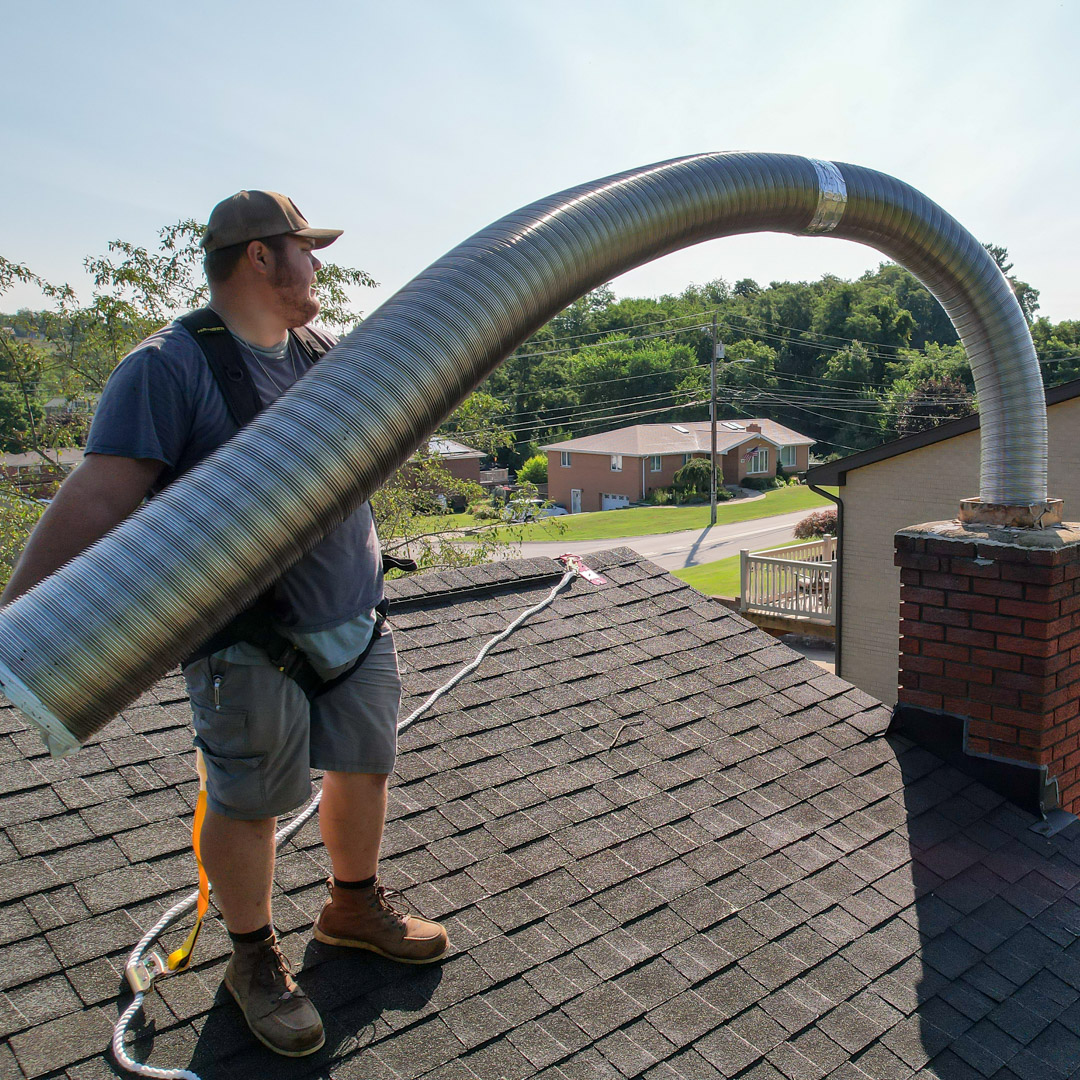 chimney flue liner replacement in monroeville PA