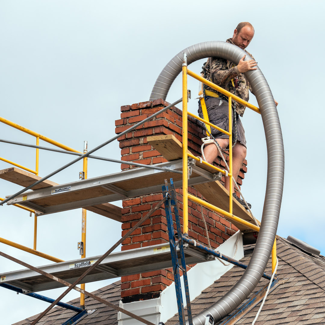 Chimney relining services available in Seven Springs & Somers PA