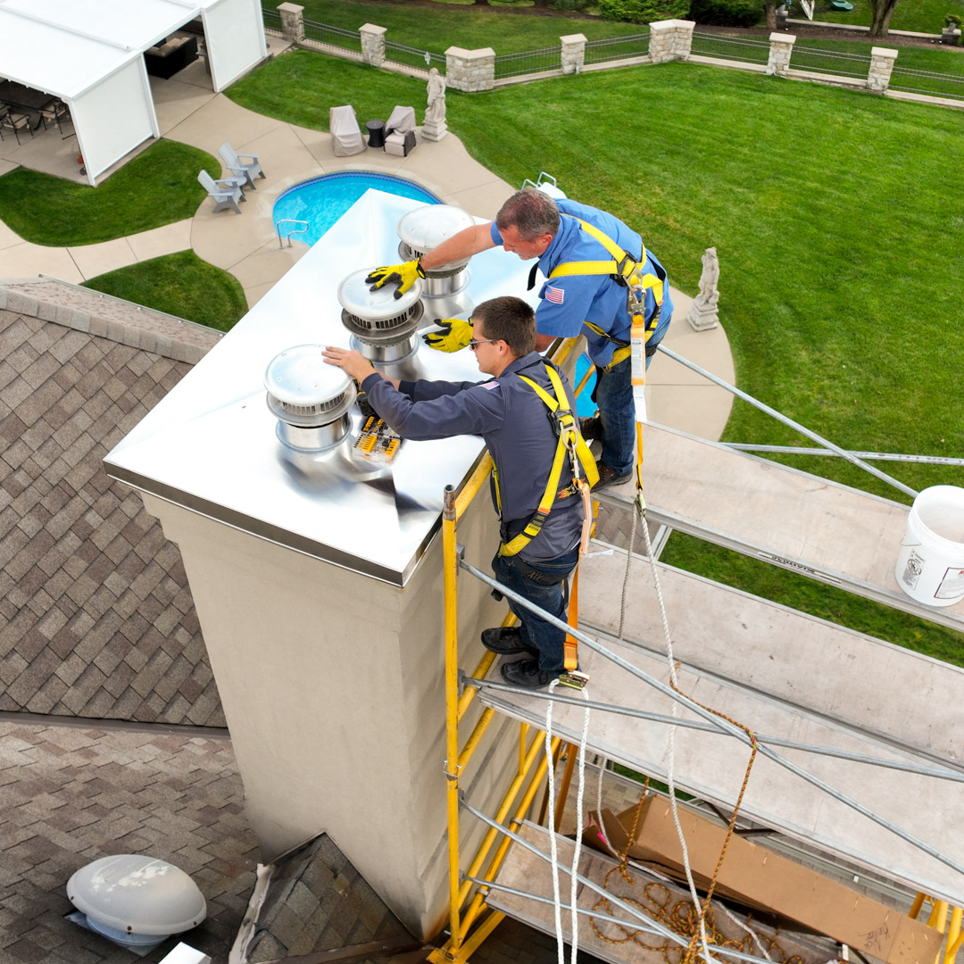 Chimney cover installation and more in Connellsville & Greensburg PA