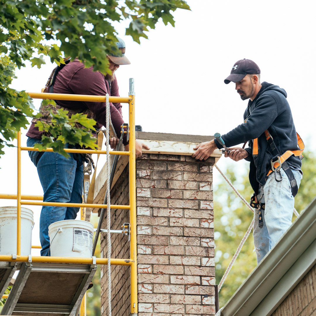 Professional chimney repairs in McCandless & Zelienople PA