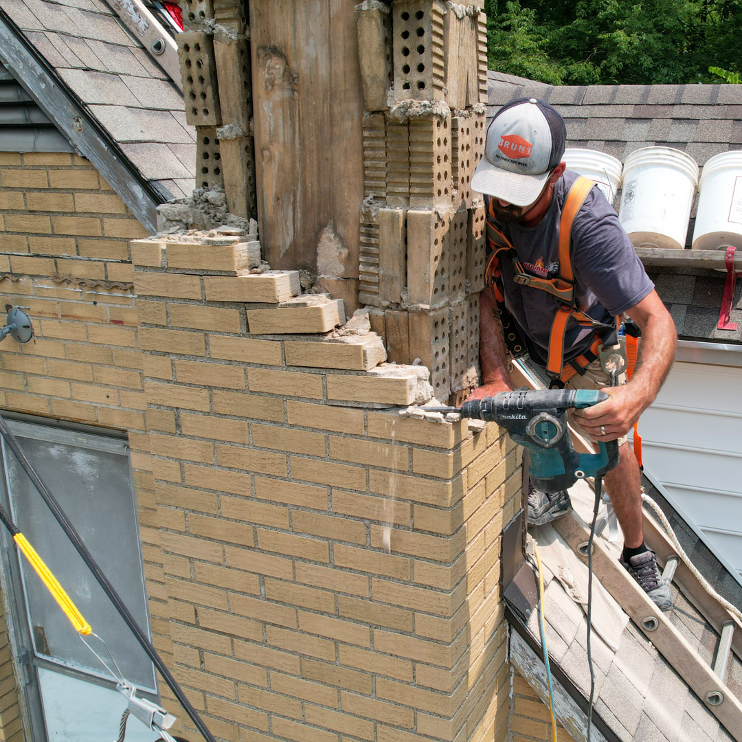 Chimney rebuilding services in White Hall WV & Washington PA