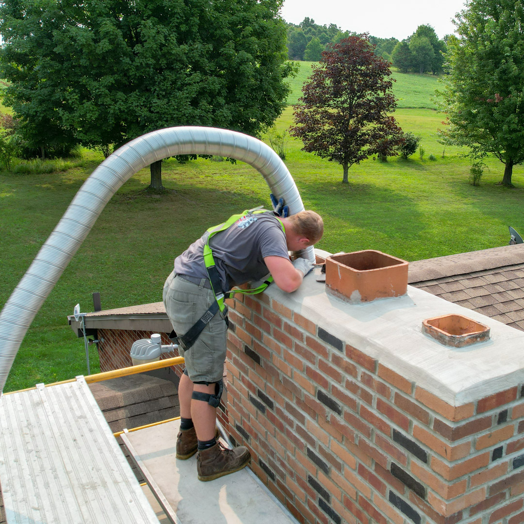 Heatshield chimney relining in Delmont PA & Clarksburg WV