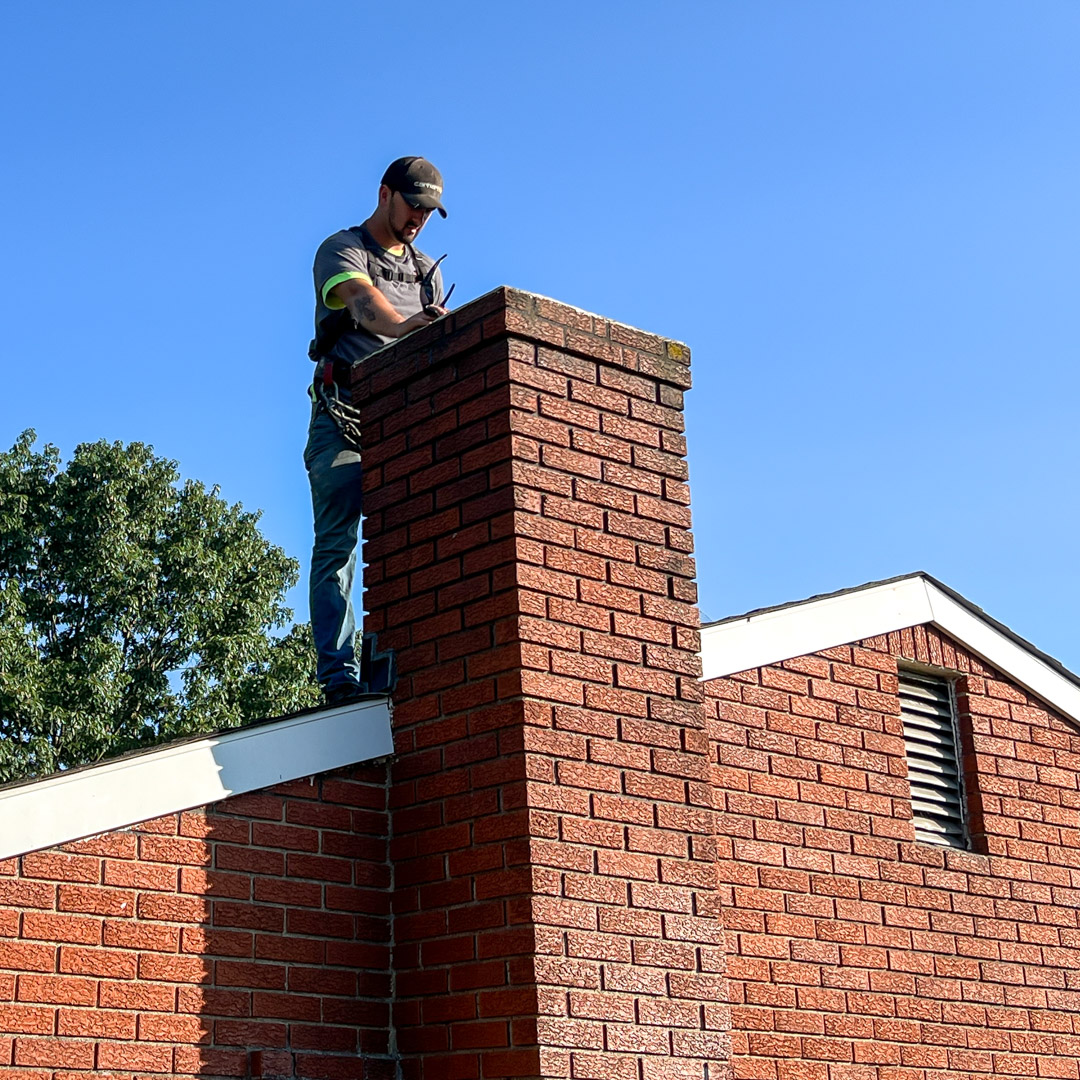 Repairing smelly chimney in Coraopolis PA & Pleasant Valley WV