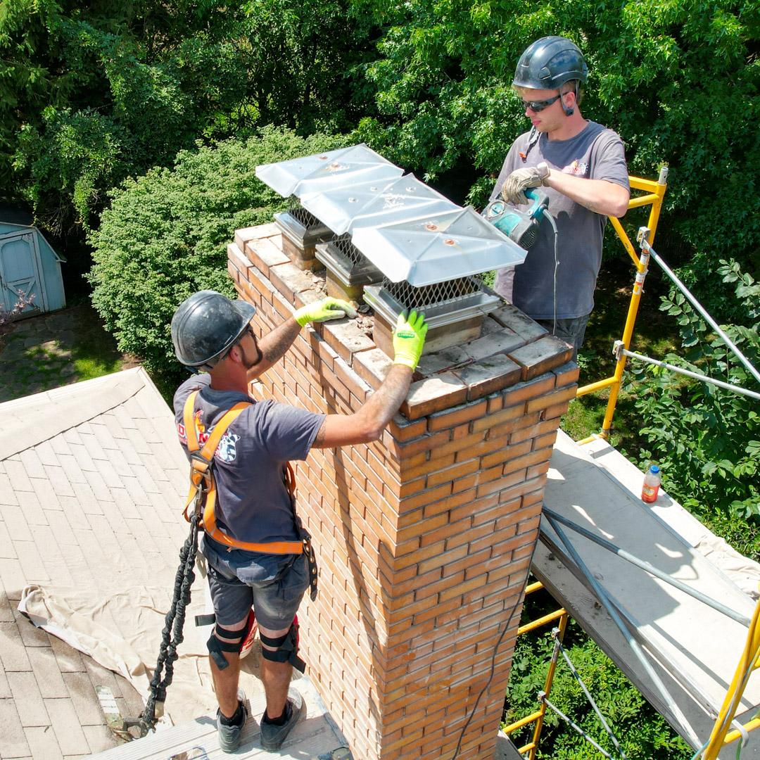 chimney cap replacement in Washington, PA