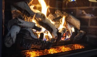 Gas Log sales and installation in the Greater Pittsburgh region by Advanced Chimney