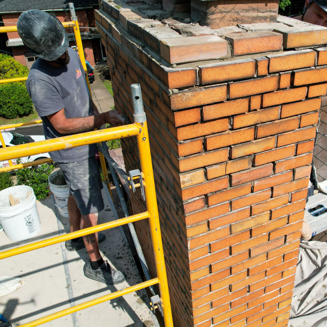 Chimney Repairs, Masonry, and Chimney waterproofing from Advance Chimney Sweeps in Allegheny County PA
